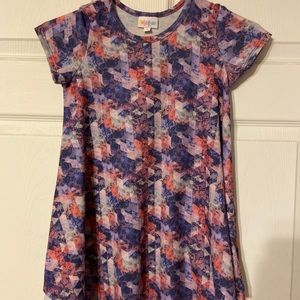 5/$25 Girls size 6 lularoe scarlett dress